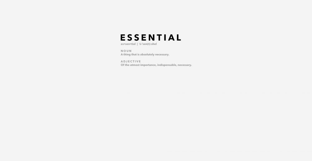 Essential